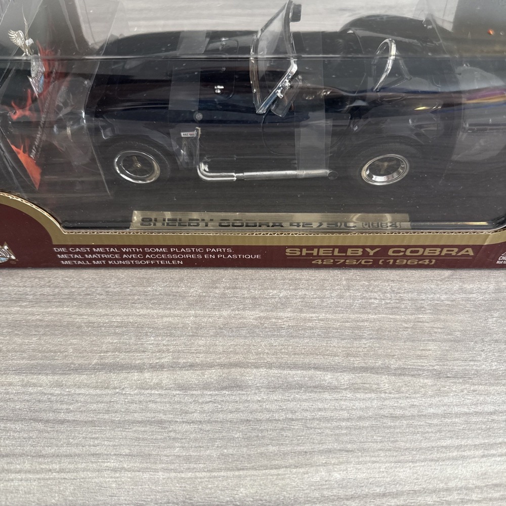 Road Legends 1:18 Scale 1964 Shelby Cobra 427S/C Black Collectible NIB - Picture 5 of 6